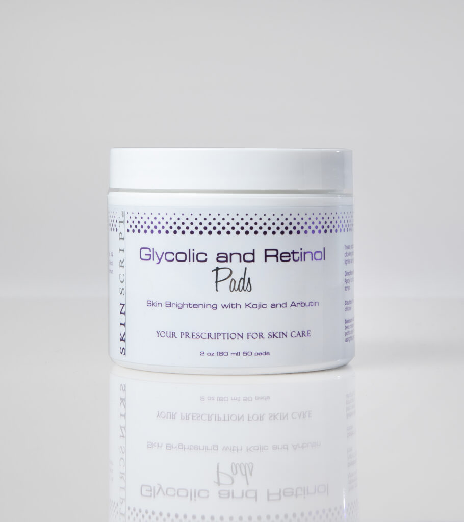 Almohadillas con ácido glicólico y retinol - 2 oz