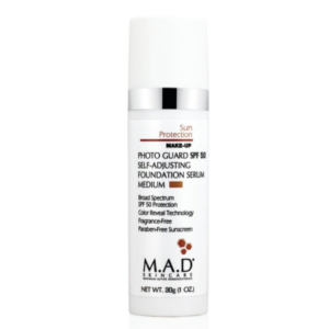 Sun Protection photo Guard spf 50 self- adjusting foundation serum medium M.A.D.