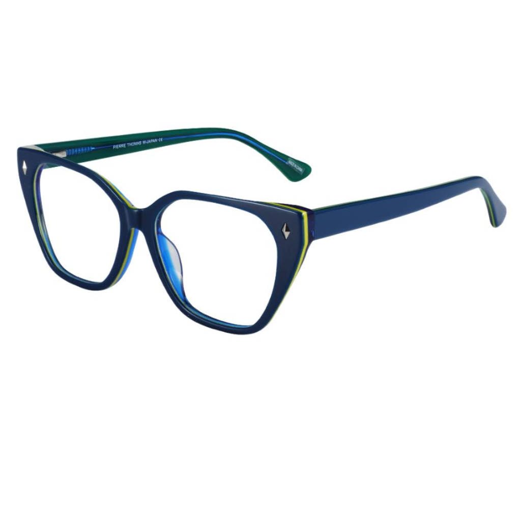 Monturas Pierre Thomas ML676 Color: C1 (Blue/Teal/Yellow)