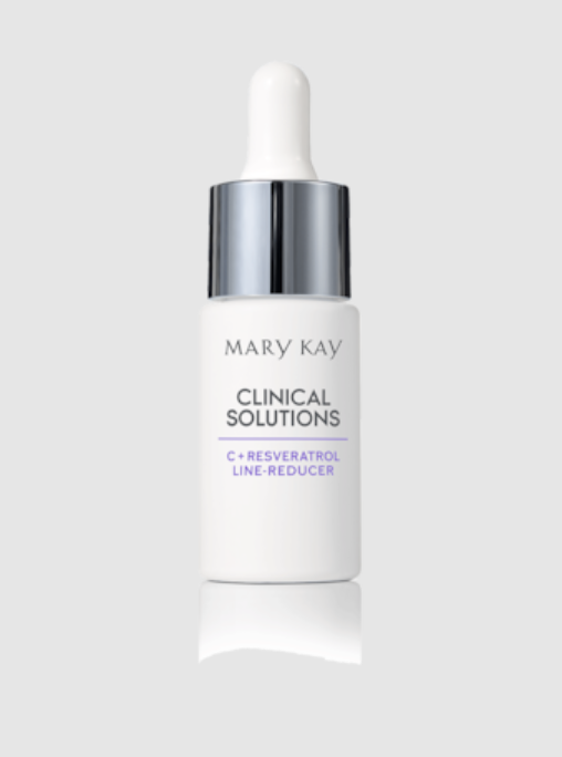 MARY KAY CLINICAL SOLUTIONS® C + RESVERATROL LINE-REDUCER- Suero con resveratrol
