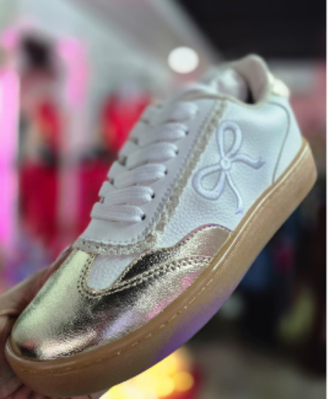 Maker’s Shoes – Zapato Blanco & Dorado
