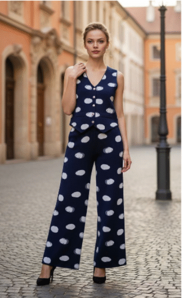 Conjunto Alicia Dots