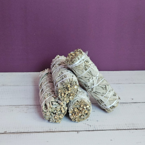 Sage de Salvia Blanca – Limpieza Energética Profunda