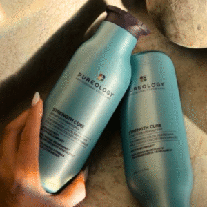 Pureology Strength Cure Duo Pack - Shampoo y Acondicionador para Cabello Dañado