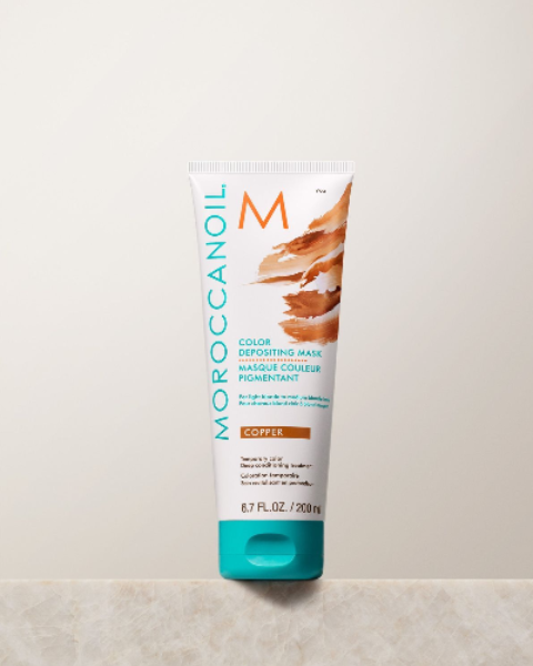 Mascarilla de Color Moroccanoil Copper 200ml - Tratamiento Hidratante de Color Temporal